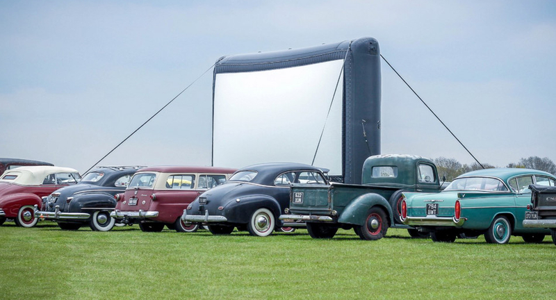 Outdoor aufblasbare Filmbildschirm-System-Drive-In-Kinosysteme
